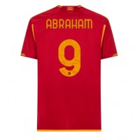Koszulka piłkarska AS Roma Tammy Abraham #9 Strój Domowy 2023-24 tanio Krótki Rękaw